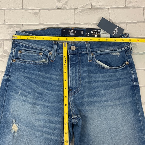 Hollister Epic Flex Slim Straight Jeans. Sz 28. New! NWT - Picture 13 of 15